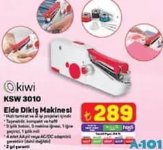 KİWİ KSW 3010 ELDE DİKİŞ MAKİNESİ